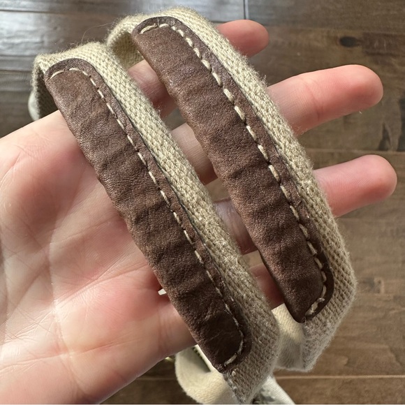 Fossil Striped Canvas Tote Bag - Picture 8 of 16